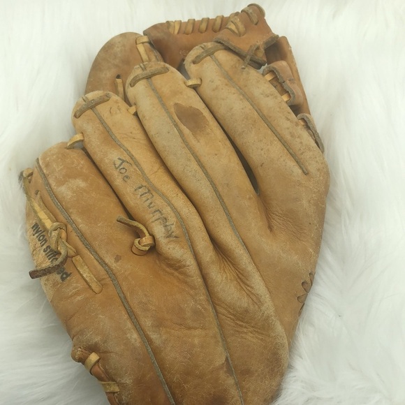 VTG TED WILLIAMS AUTOGRAPHED PRO STYLE POCKET 16156 GLOVE SEARS & ROEBUCK RHT - Picture 9 of 9